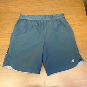 •RUSSELL•Men’s Gray Dri Power Active Shorts